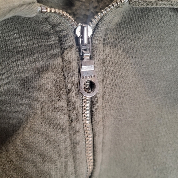 👕🌶 Vintage Roots "Logo" Quarter Zip Pullover Sweatshirt Brand New Without Tags - Picture 4 of 7